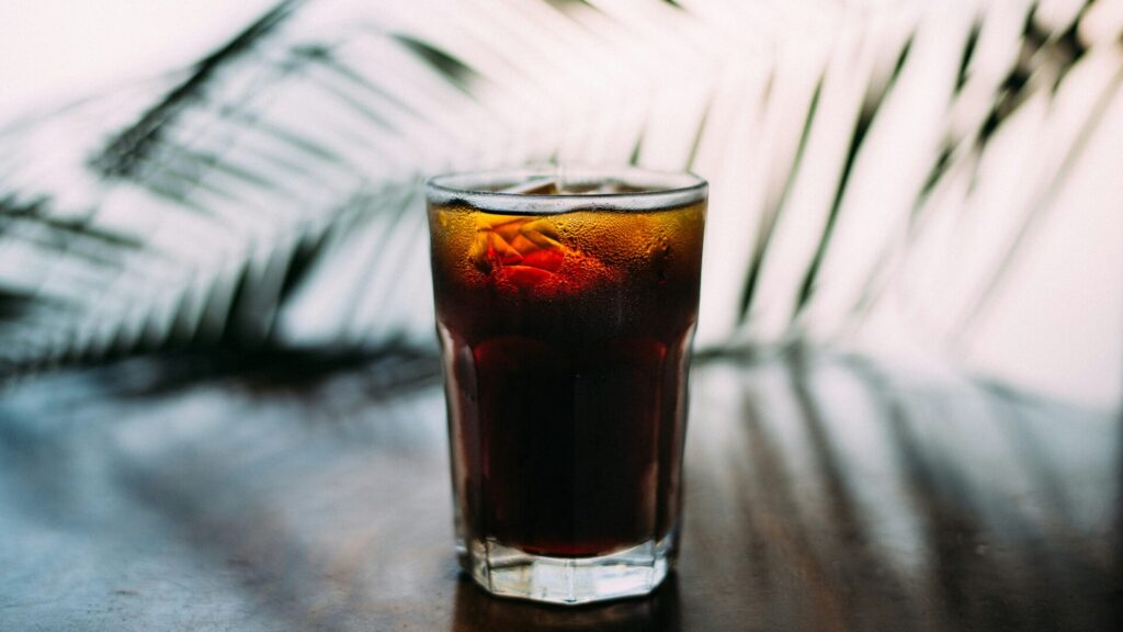 アイスコーヒーの写真