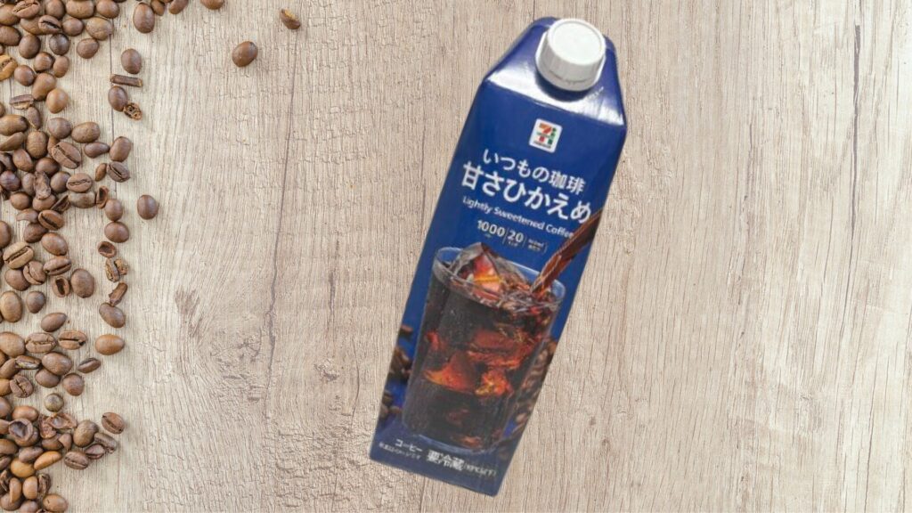 リキッドコーヒーの写真(セブンイレブンいつものコーヒー)