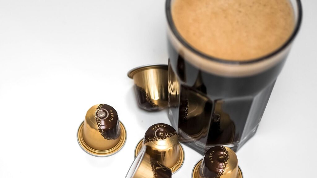 濃縮コーヒーの写真(カプセルタイプ)