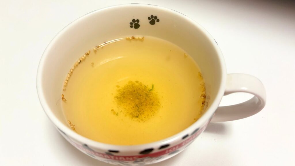 和風だし実際に作った写真