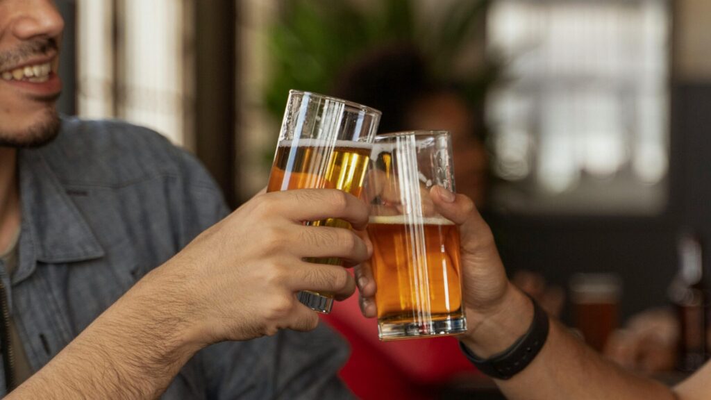 飲む時間イメージ