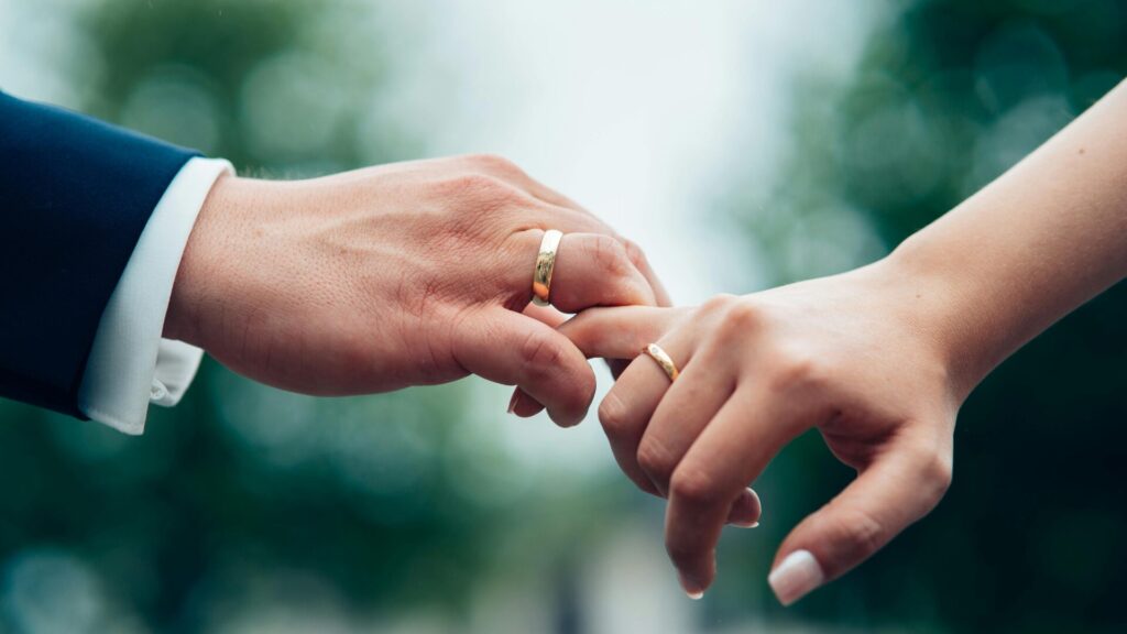 ふたりの結婚指輪イメージ