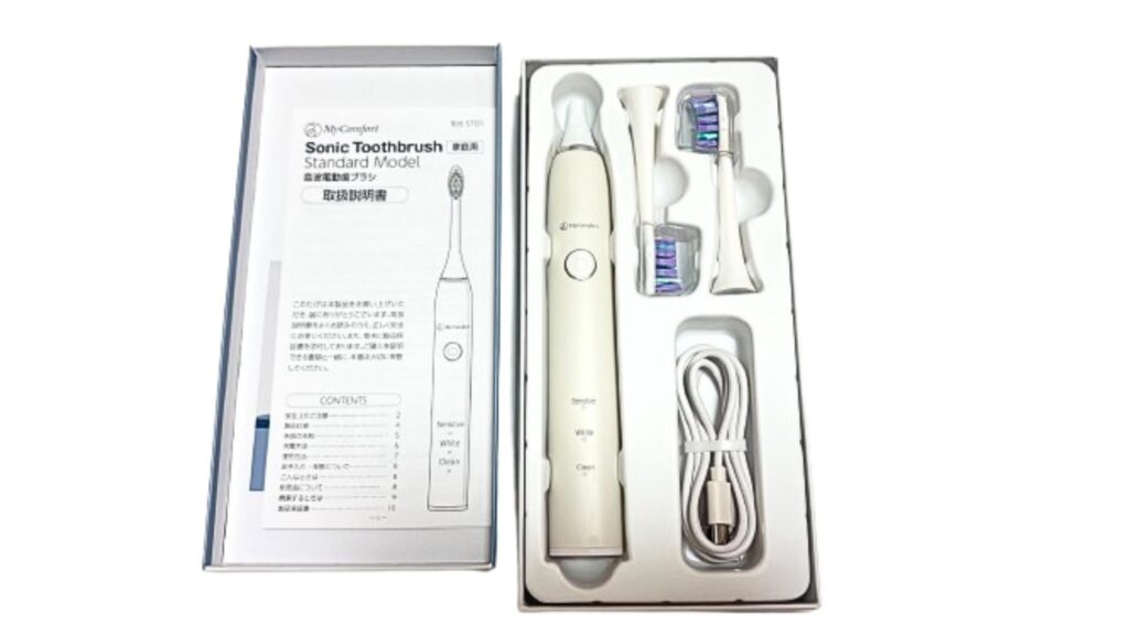 Sonic Toothbrush開封写真