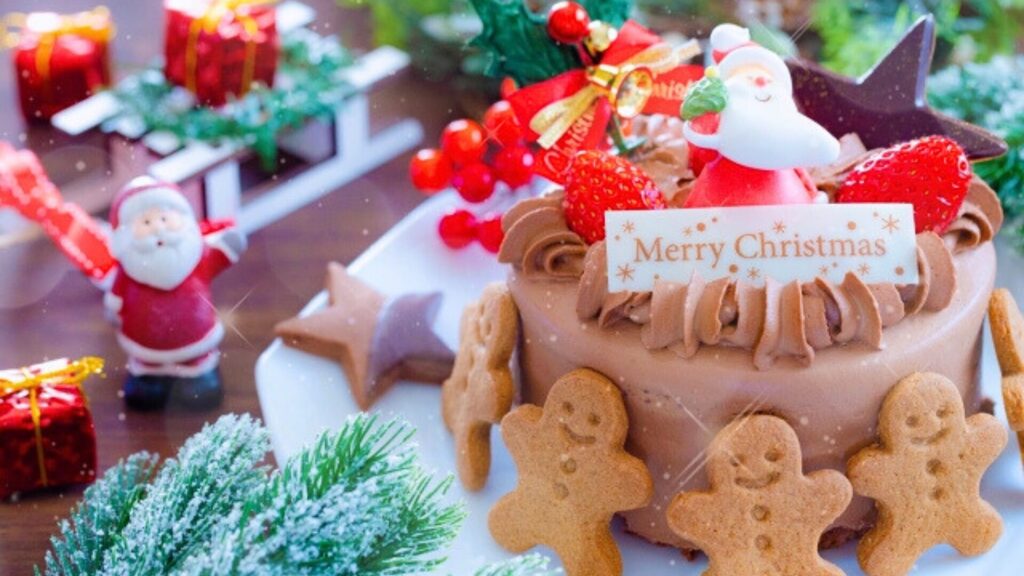 クリスマスケーキイメージ写真