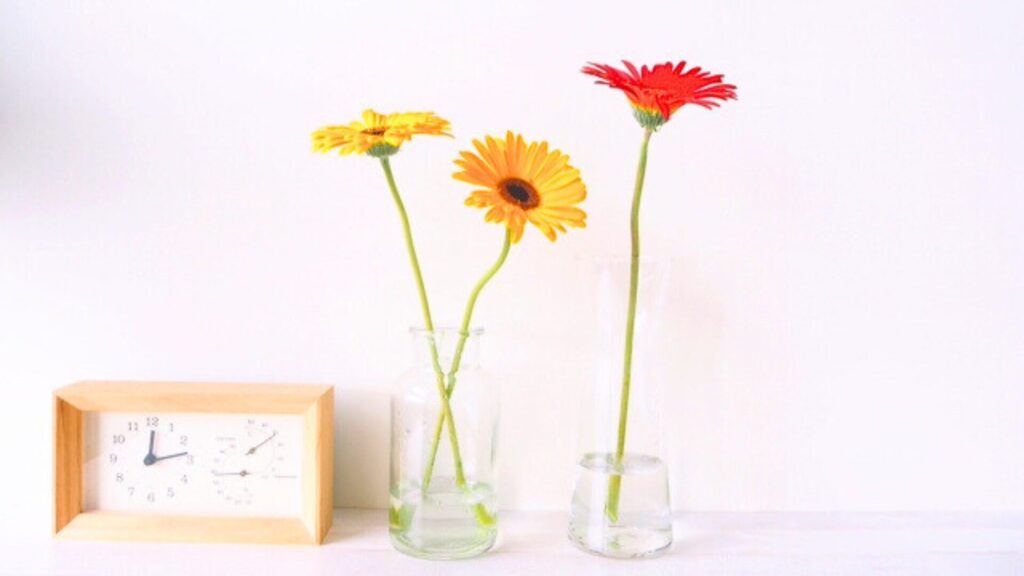 日常に溶け込むお花イメージ写真