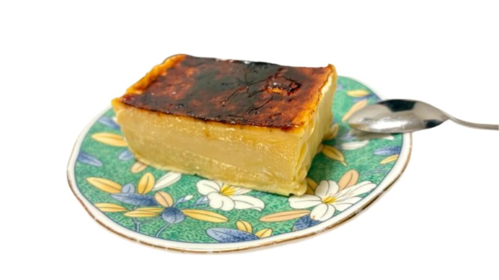 カタラーナ食べるときの写真