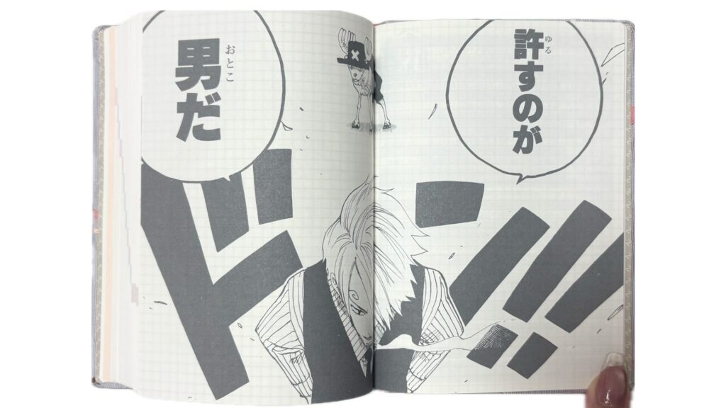 ほぼ日×ワンピース
原作絵写真