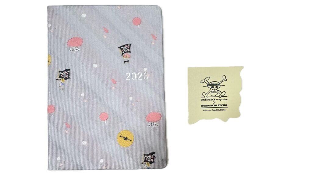 ほぼ日×ワンピース開封後
ビブルカード風写真