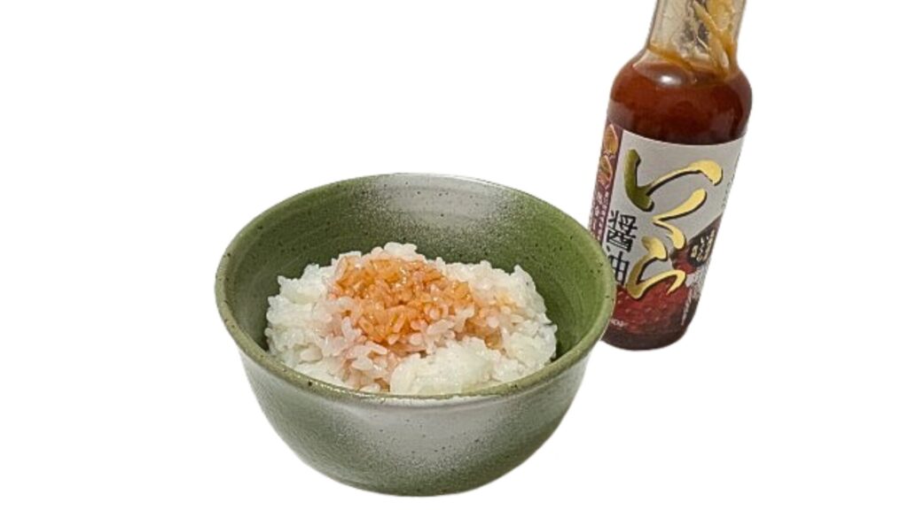 いくら醬油とごはん