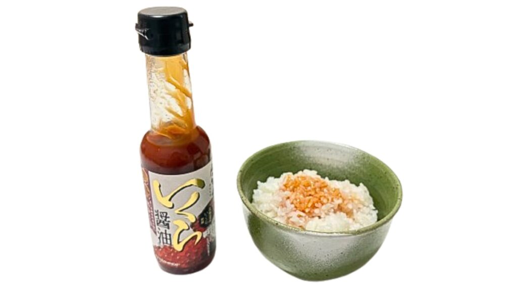 いくら醬油とごはん