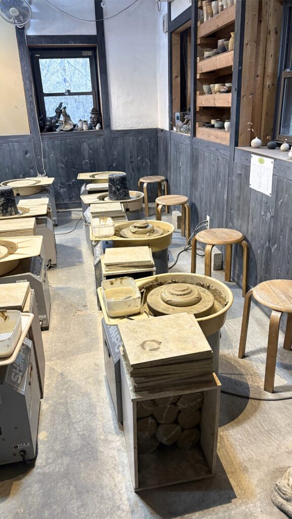 ほけきょ庵 ろくろ体験写真