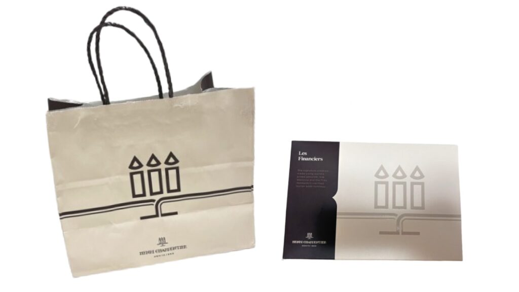 アンリシャルパンティエのギフト包装写真