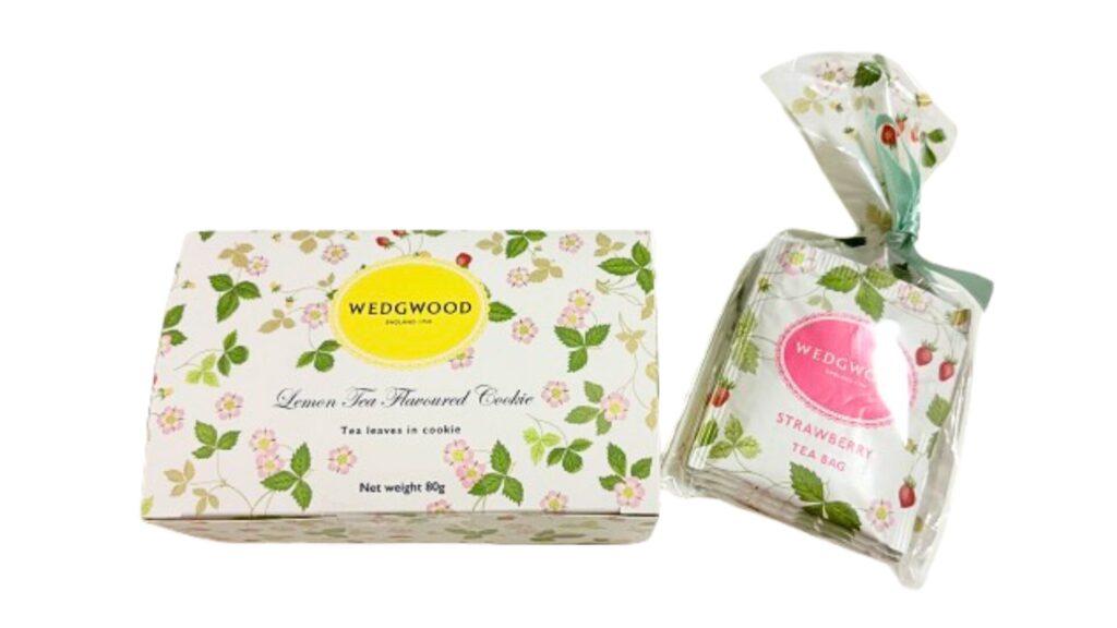 ウェッジウッド クッキー&紅茶写真