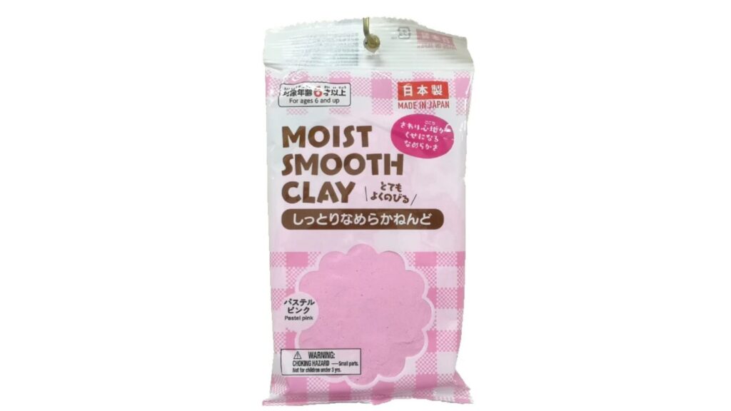 セリア代用品ダイソーしっとりなめらかねんど写真