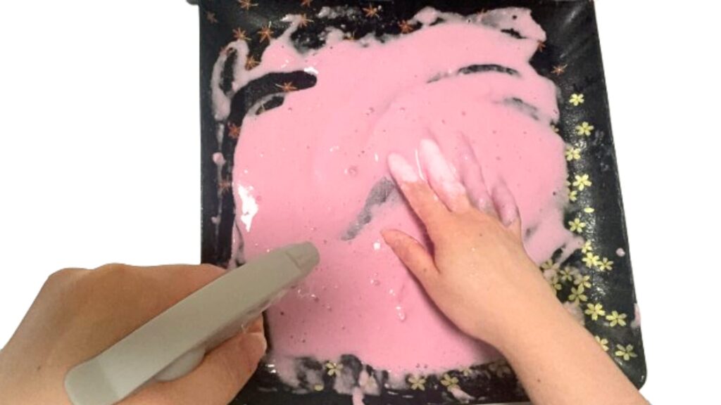 ふわもちスライム作り方3ダイソー写真